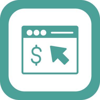 İnternet bankacılığı. Web simgesi 