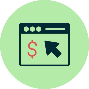 İnternet bankacılığı. Web simgesi 