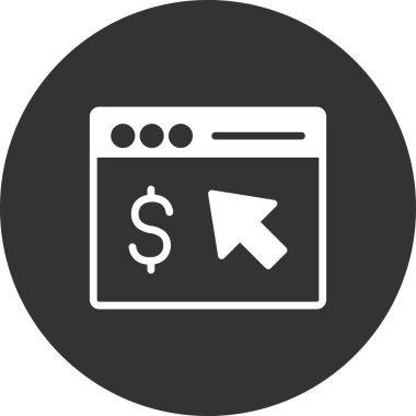 İnternet bankacılığı. Web simgesi 