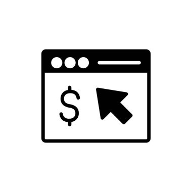 İnternet bankacılığı. Web simgesi 