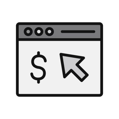 İnternet bankacılığı. Web simgesi 