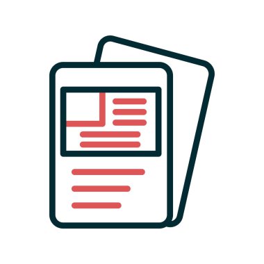 Visa belge ikonu vektör illüstrasyonu