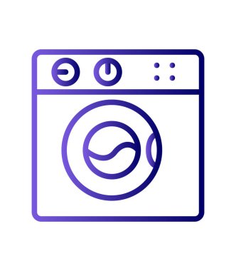 Çamaşır makinesi. Basit tasarım 