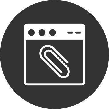 Web tarayıcı, basit vektör illüstrasyon tasarımı