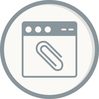 Web tarayıcı, basit vektör illüstrasyon tasarımı