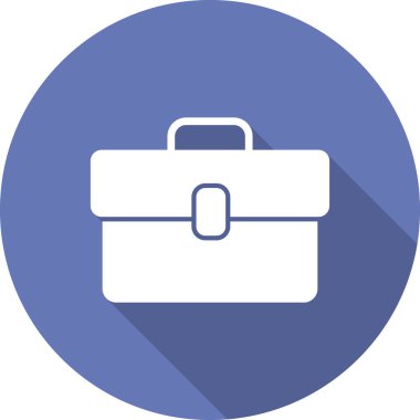 evrak çantası ikonu vektör illüstrasyonu 