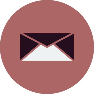 zarf web simgesi vektör illüstrasyonu  