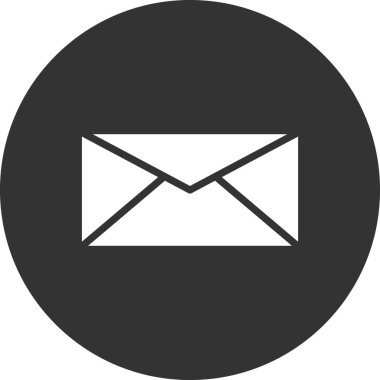 zarf web simgesi vektör illüstrasyonu  