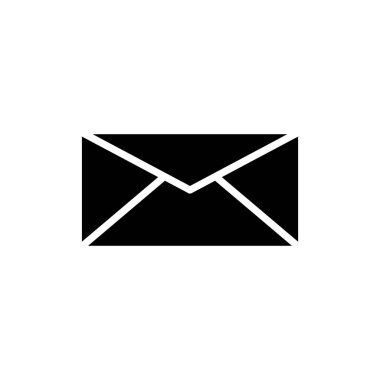 zarf web simgesi vektör illüstrasyonu  