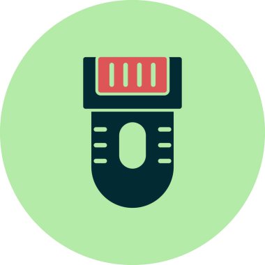 Modern b 'nin vektör illüstrasyonu eksik simgesi