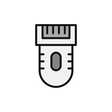 Test tübü simgesinin vektör illüstrasyonu