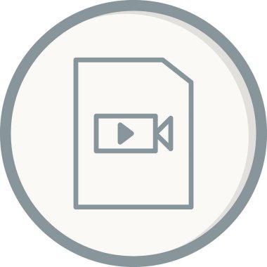 Dosya simgesi, vektör illüstrasyon tasarımı