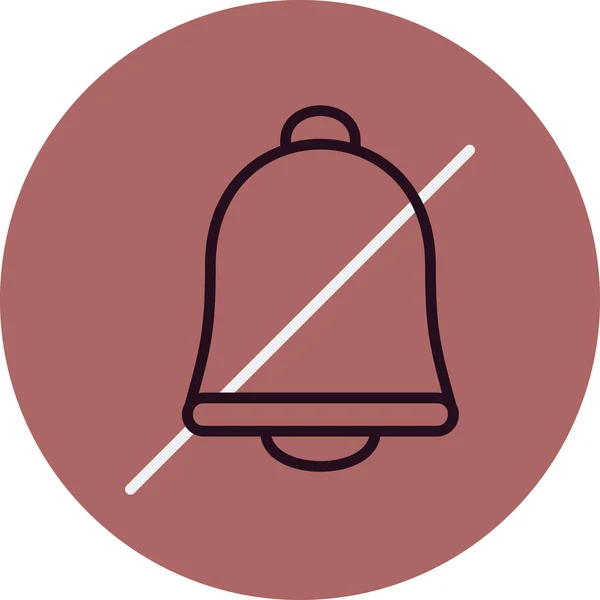 Bell Web Icon Simple Design Alarm — Stock vektor