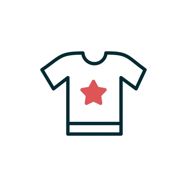 Shirt Icon Vektor Illustration — Stockvektor