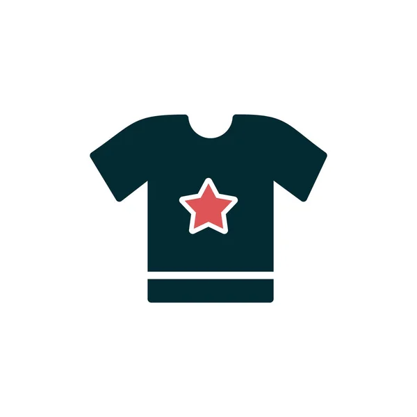 Shirt Icon Design Vector — Vector de stock