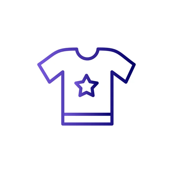 Shirt Icon Design Vector — Vettoriale Stock