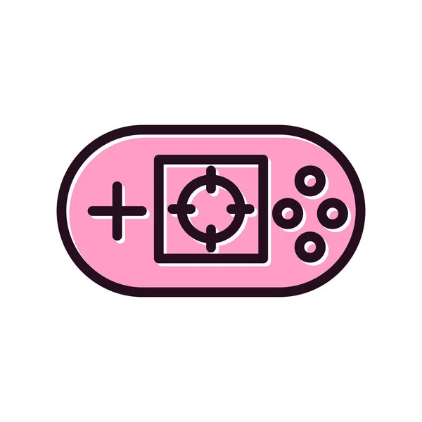 Joystick Web Icon Simple Illustration Video Game — Stock Vector