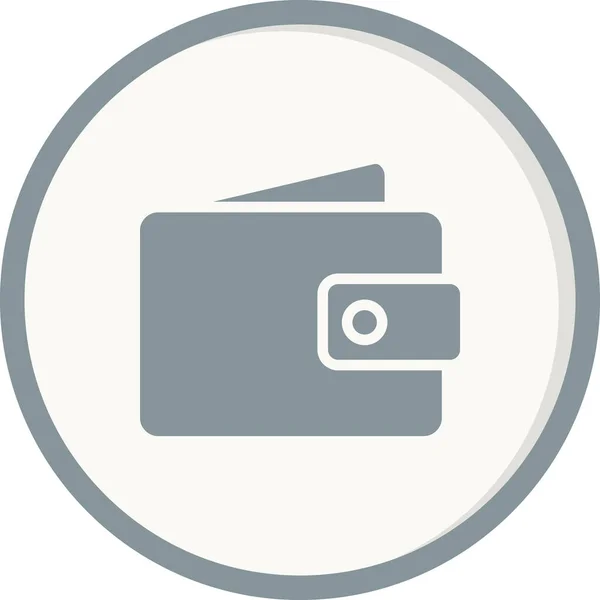 Wallet Web Icon Simple Design — Stock Vector