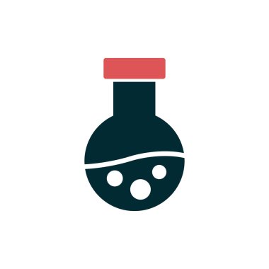 lab matara ikonu vektör illüstrasyon tasarımı