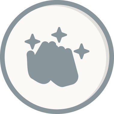 Yıldız. Web simgesi basit illüstrasyon