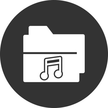 Bilgisayar ui dizini basit simgesi, vektör illüstrasyonu