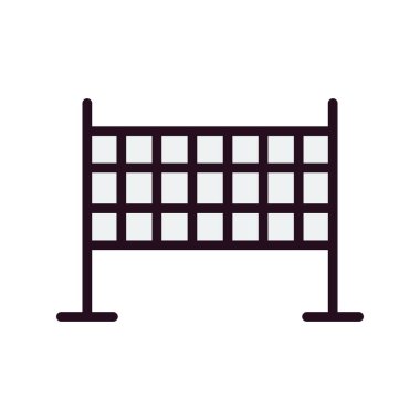 Ağ. Web simgesi vektör illüstrasyonu