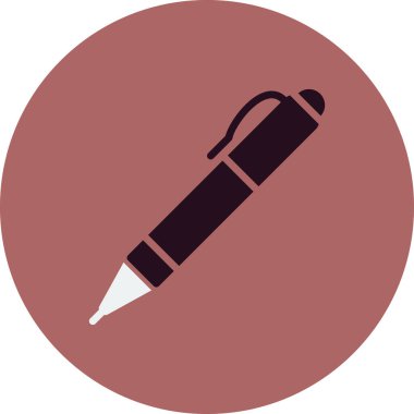 kalem simgesi vektör illüstrasyonu