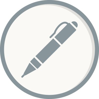 kalem simgesi vektör illüstrasyonu