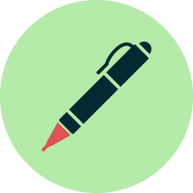 kalem simgesi vektör illüstrasyonu