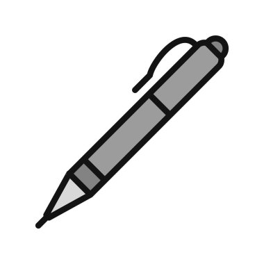 kalem simgesi vektör illüstrasyonu