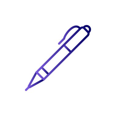 kalem simgesi vektör illüstrasyonu