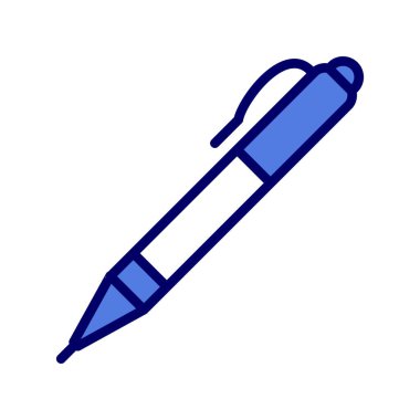 kalem simgesi vektör illüstrasyonu