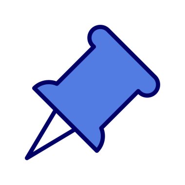 itme PIN simge vektör çizim