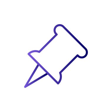 itme PIN simge vektör çizim