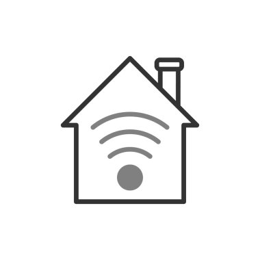 wifi modern ikon vektör çizimi