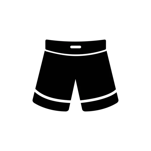 Vektor Illustration Von Mann Shorts Symbol — Stockvektor