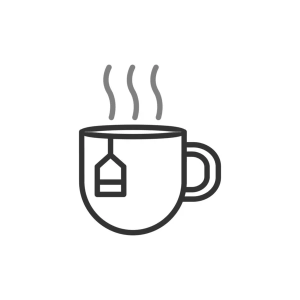 Значок Чашки Чаю Векторні Ілюстрації — стоковий вектор