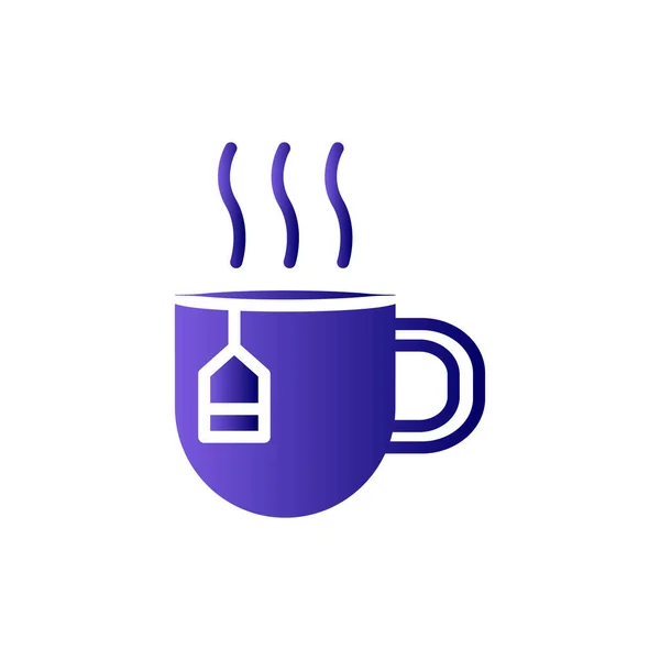 Icono Taza Ilustración Vectorial — Vector de stock