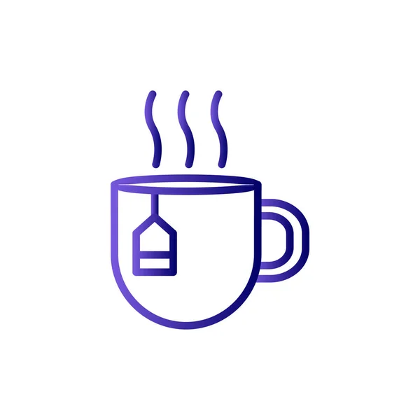 Icono Taza Ilustración Vectorial — Vector de stock