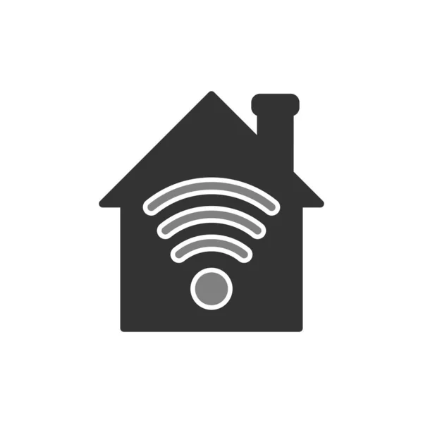 Wifi Modern Icon Vector Illustration — Vector de stock