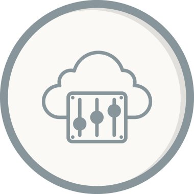 Karıştırıcı. Web simgesi basit tasarım