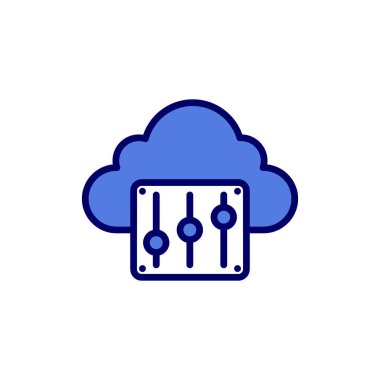 Karıştırıcı. Web simgesi basit tasarım