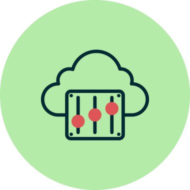 Karıştırıcı. Web simgesi basit tasarım