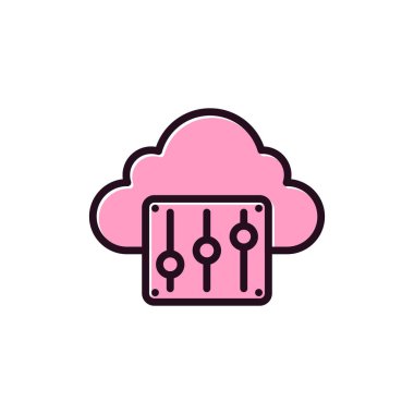 Karıştırıcı. Web simgesi basit tasarım