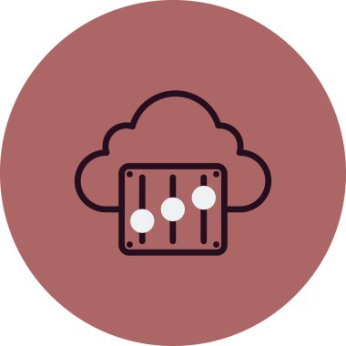 Karıştırıcı. Web simgesi basit tasarım