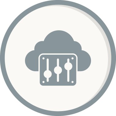 Karıştırıcı. Web simgesi basit tasarım