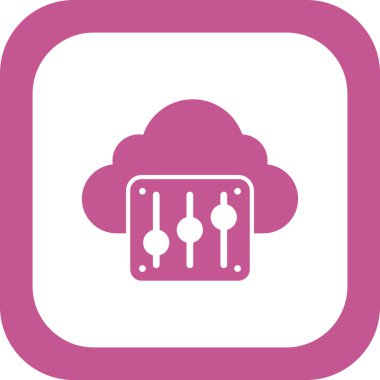 Karıştırıcı. Web simgesi basit tasarım