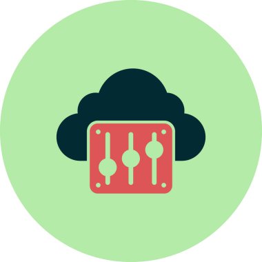 Günümüz ikonunun vektör çizimi. Karıştırıcı 