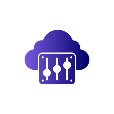 Günümüz ikonunun vektör çizimi. Karıştırıcı 