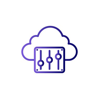 Günümüz ikonunun vektör çizimi. Karıştırıcı 